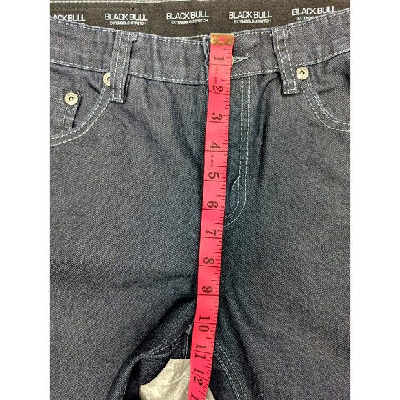 Black Bull Men's Jeans Size 34 Stretch Denim Dark Blue Authentic Style - Picture 11 of 11
